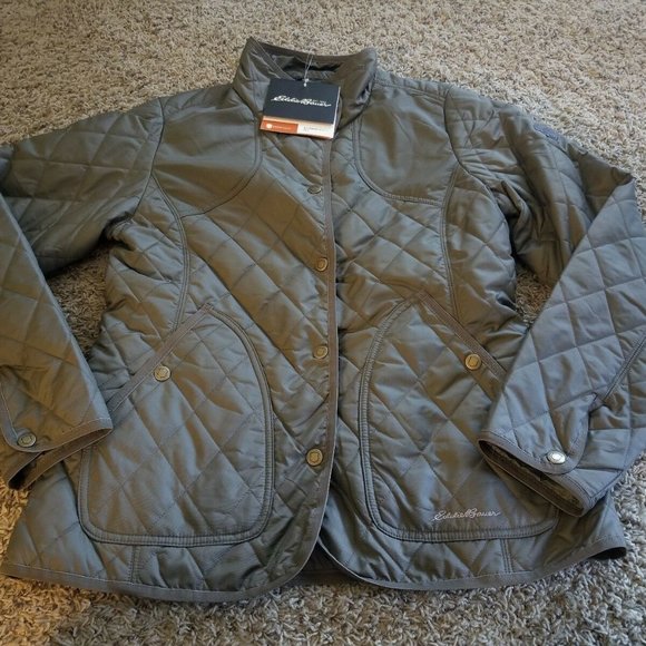 Eddie Bauer Storm Repel Quilted Jacket 